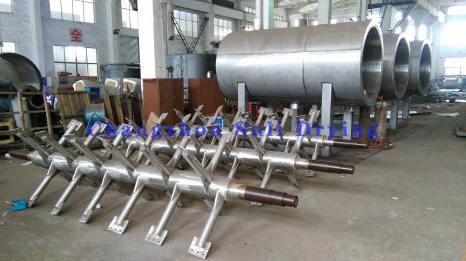 Contra Rake Contra Flow Vacuum Rake Dryer 900L Chemical Dryer Equipment